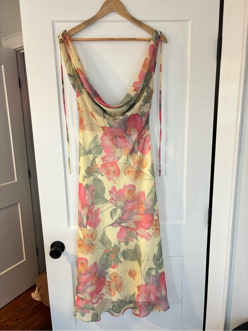 Peppermayo Role Model Maxi Dress in Yellow Peony